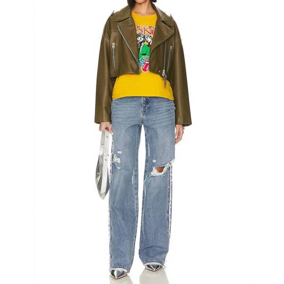 NEW DAYDREAMER rolling stones 78 us tour ringer tee top in golden daze - Picture 7 of 9